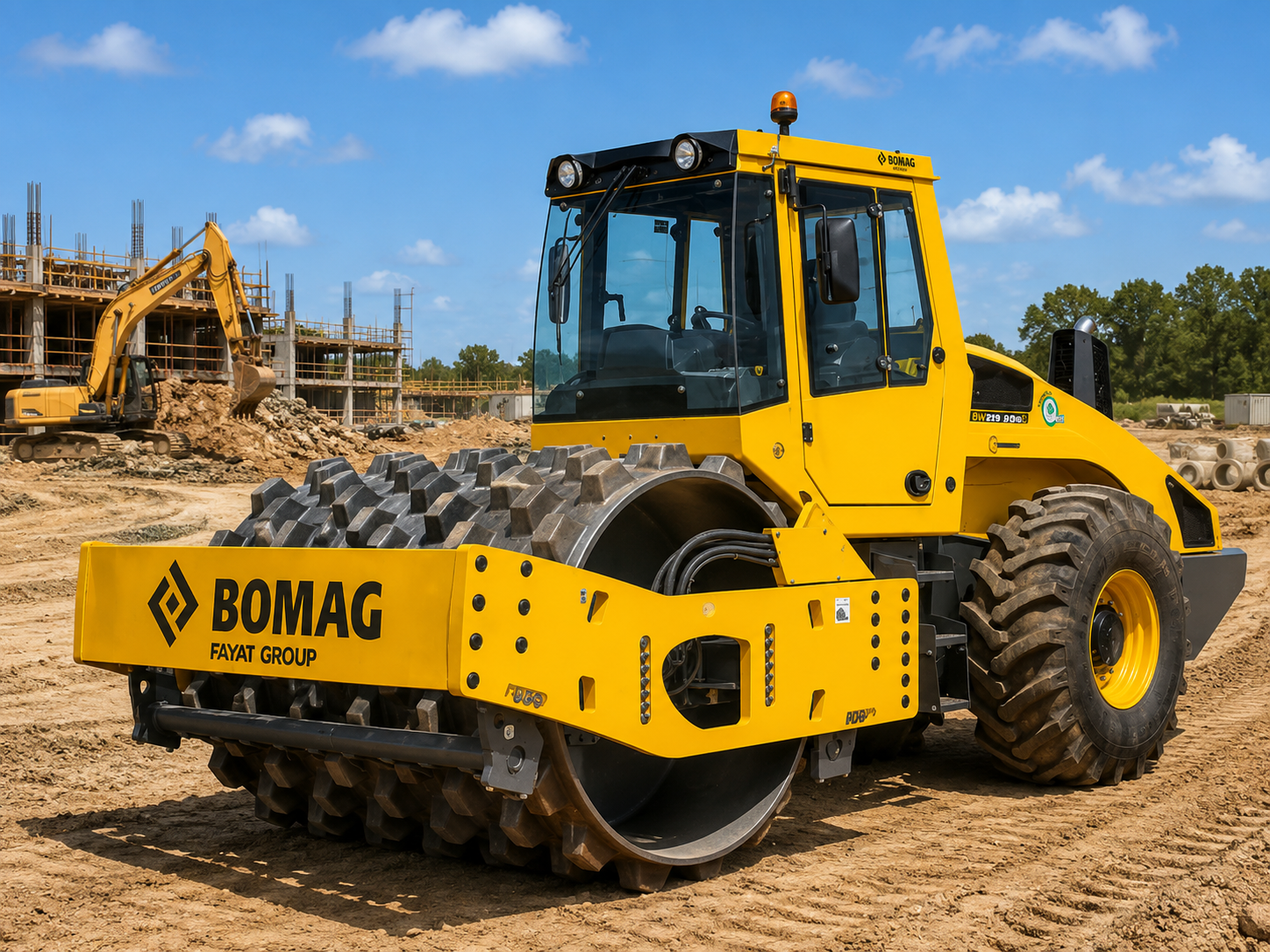 Compacteur pied de mouton